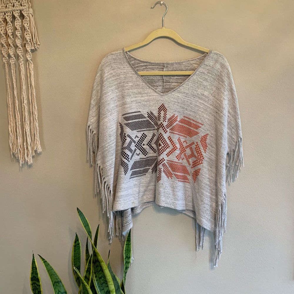 Reversible Fringe Top